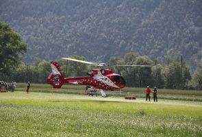 Air Zermatt, Swiss Helicopter Day Event 13.05.2023, Heliport Raron