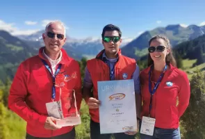 Gerold Biner, Sandro Imboden andLeonie Biner