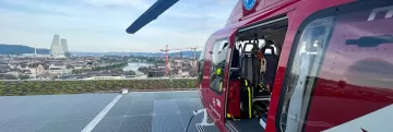 Rettung, Air Zermatt, Verlegung, Basel