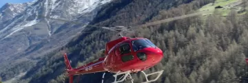 helicopter, air zermatt, airbus
