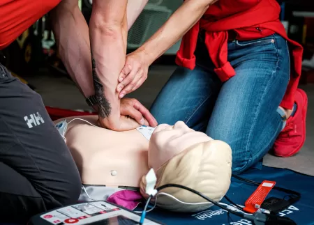 Air Zermatt, Training, BLS AED Course