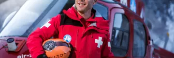 Air Zermatt, Daniel Aufdenblatten, Helikopter Pilot