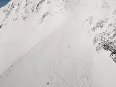 Lawine, Lawinenkegel, Air Zermatt