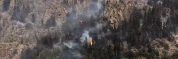 air zermatt, waldbrand bitsch, feuerloeschen