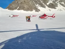 air zermatt, grand combin, Grosseinsatz